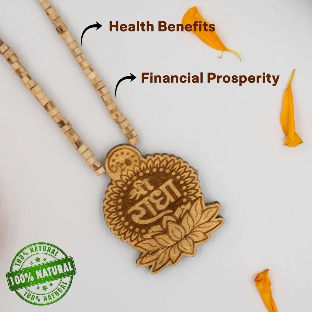 Tulsi Kanthi Mala | Radha Naam  locket | original