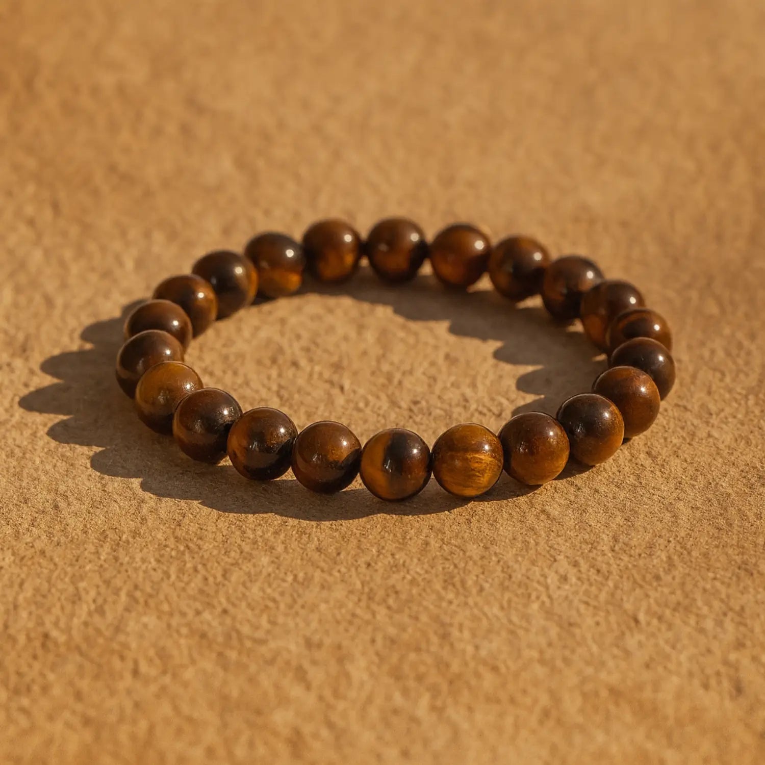 Original Tiger Eye Bracelet Provides Mental Clarity.