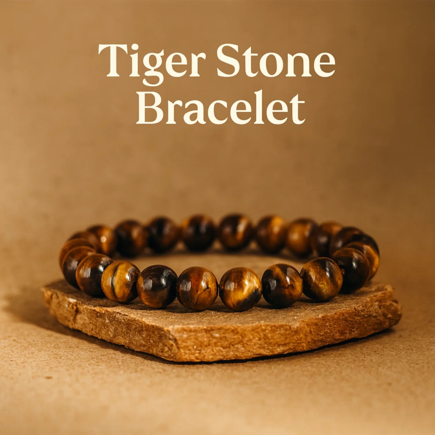 Original Tiger Eye Bracelet Provides Mental Clarity.