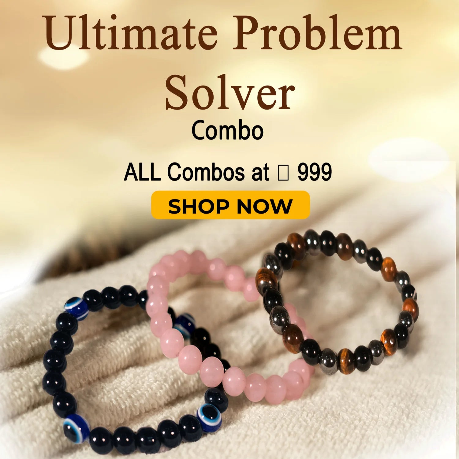 Ultimate Problem Solver Combo | DHAN YOG BRACELET BENEFITS | Love Attraction Bracelet | EVIL EYE BRA